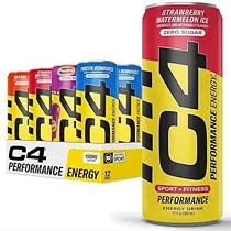 C4 Energy Drinks: Frozen Bombsicle (Sugar Free Pre Workout Performance Drink With No Artificial Colors)