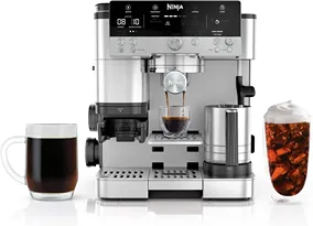 Certified Refurbished: Ninja ES601 Luxe Cafe Fully Automatic Espresso Machine